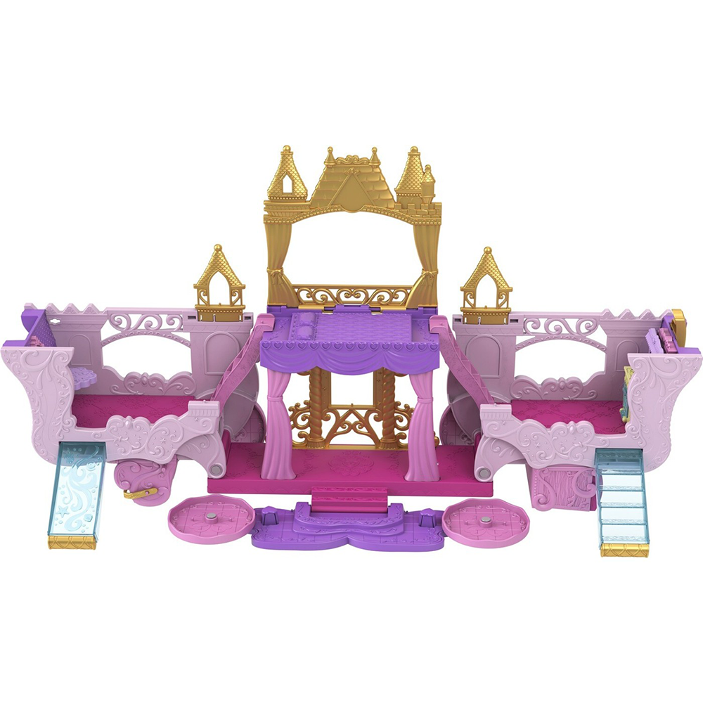 MattelDisney Princess Άμαξα Καστράκι 2 Σε 1 Σετ Παιχνιδιούpapell.gr