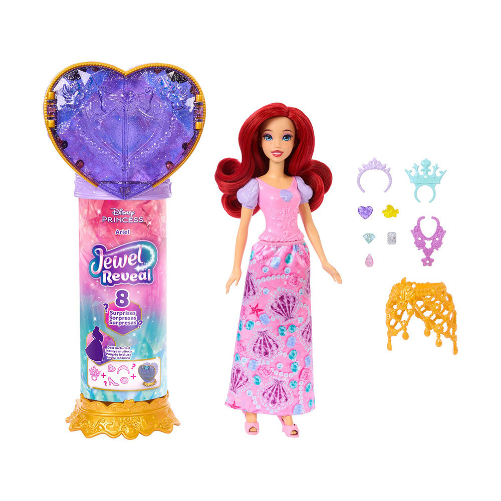 Disney Princess Fashion Dolls με Κοσμηματοθήκη - Άριελ