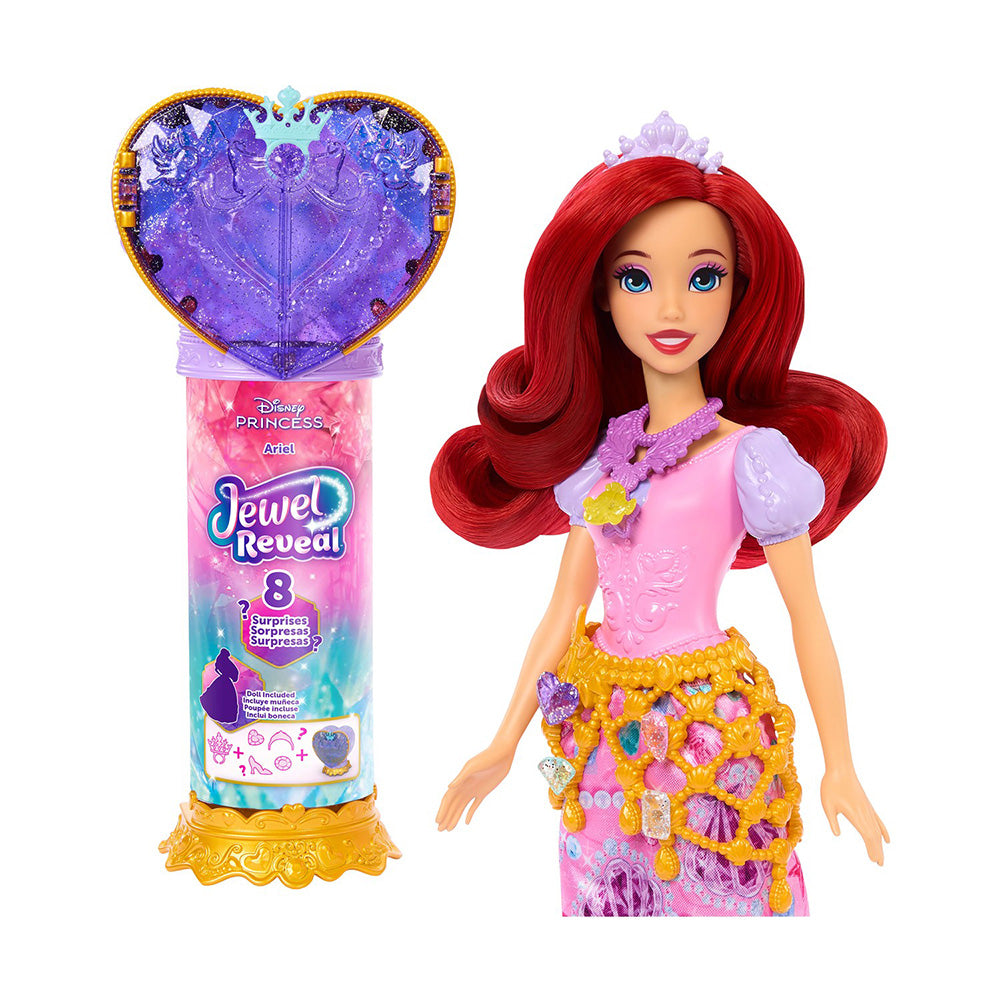 Disney Princess Fashion Dolls με Κοσμηματοθήκη - Άριελ