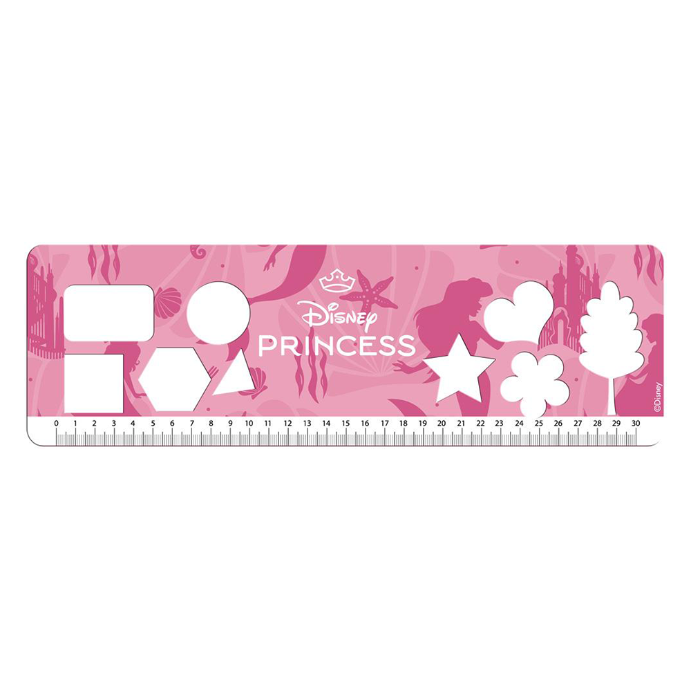 Μπλοκ Ζωγραφικής Disney Princess Ariel  23x33 εκ με 40 Φύλλα, Αυτοκόλλητα & Στένσιλ σε 2 Σχέδια - 1 Τεμάχιο
