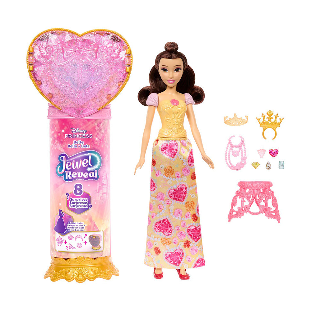 Disney Princess Fashion Dolls με Κοσμηματοθήκη - Πεντάμορφη Μπελ