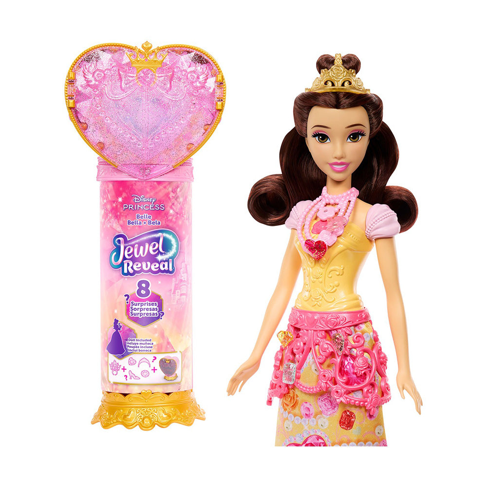 Disney Princess Fashion Dolls με Κοσμηματοθήκη - Πεντάμορφη Μπελ