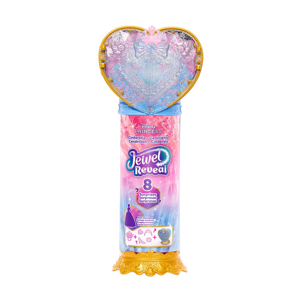 Disney Princess Fashion Dolls με Κοσμηματοθήκη - Σταχτοπούτα 