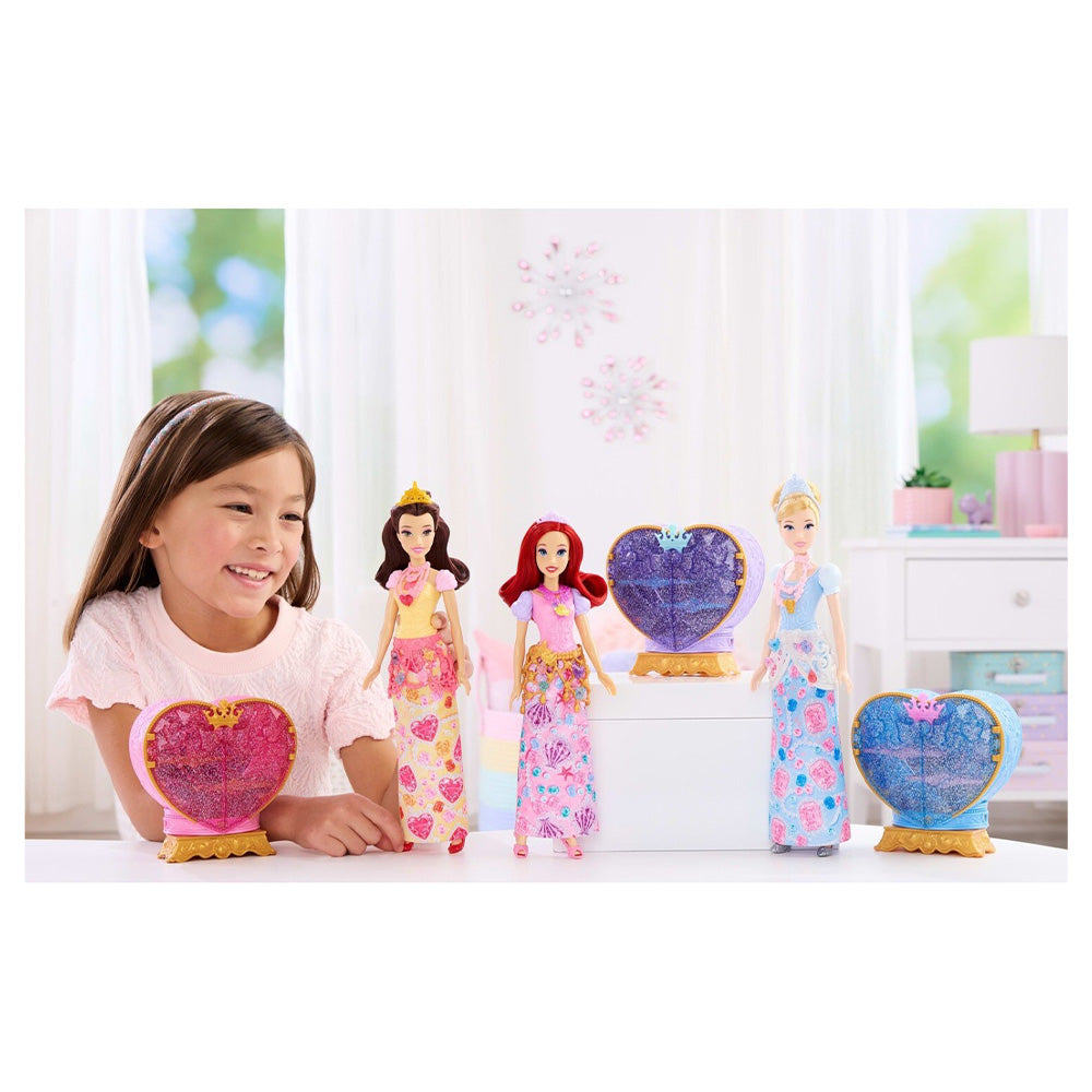 Disney Princess Fashion Dolls με Κοσμηματοθήκη - Σταχτοπούτα 