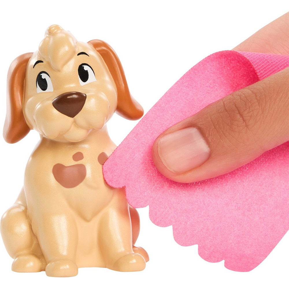 Disney Princess Bathe & Brush Belle Κούκλα - Πεντάμορφη Και Ζωάκι