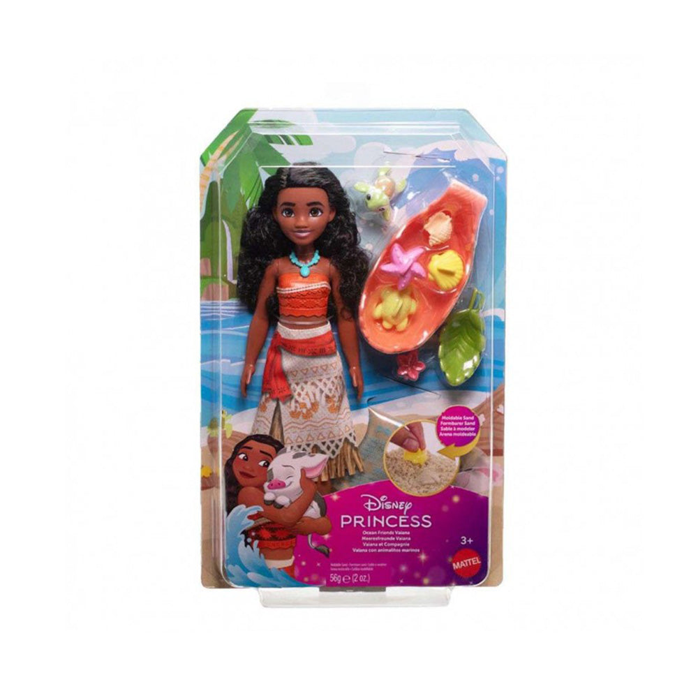 Disney Princess Κούκλα - Βαιάνα Και Ζωάκι 