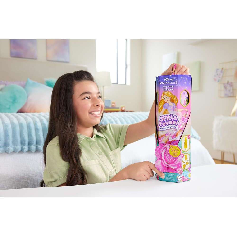 Disney Princess Rapunzel Spin And Reveal Με 11 Εκπλήξεις