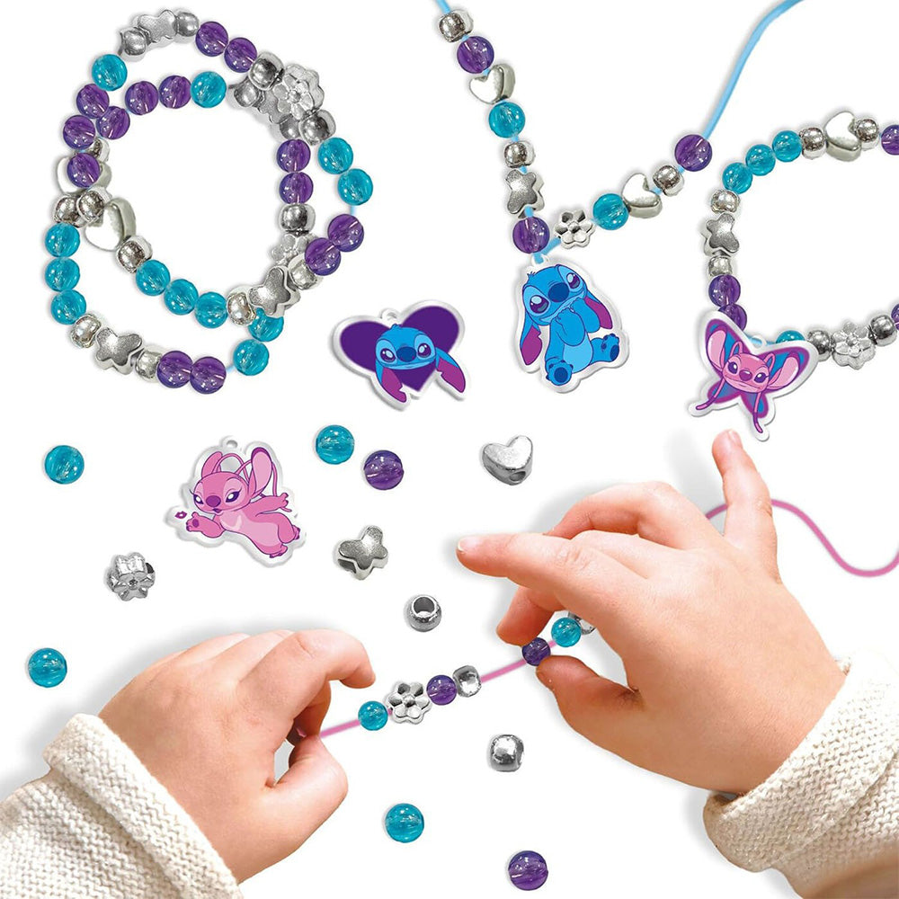Lisciani Disney Stitch Κατασκευή Βραχιολιών & Μπιζουτιέρα Stitch 