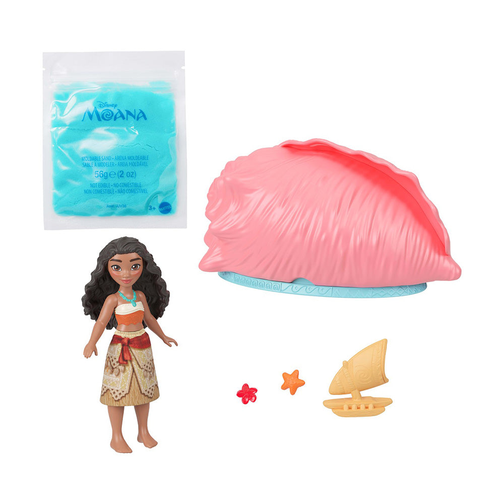Disney Vaiana Ocean Shell Reveal Κούκλα Παιχνίδι Έκπληξη σε Διάφορα Σχέδια - 1 Τμχ