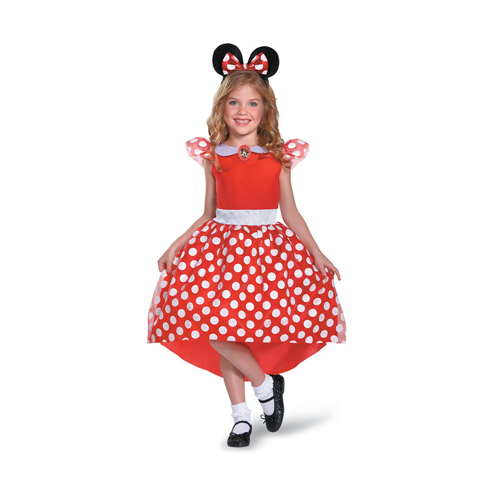 DisquiseDisguise Αποκριάτικη Παιδική Στολή Red Minnie Classicpapell.gr
