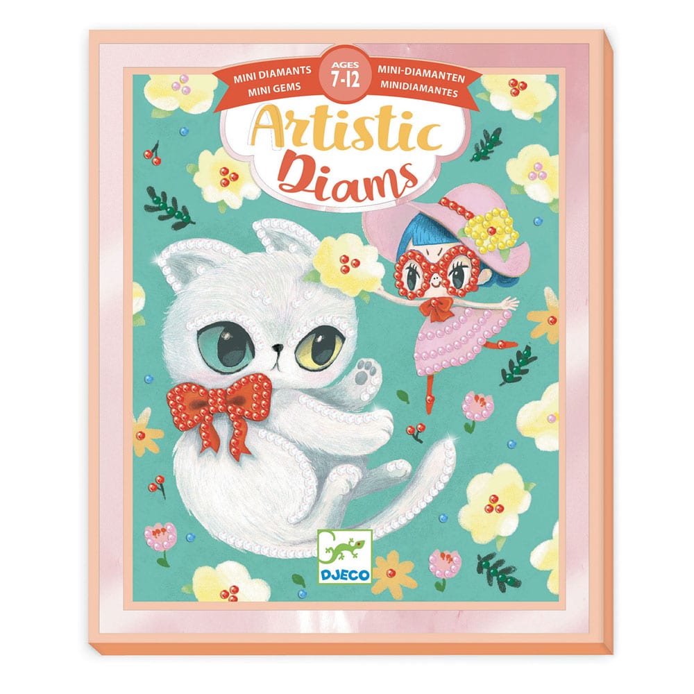 Djeco Artistic Κολαζ Με Στρας "Ζωακια Φιλοι"