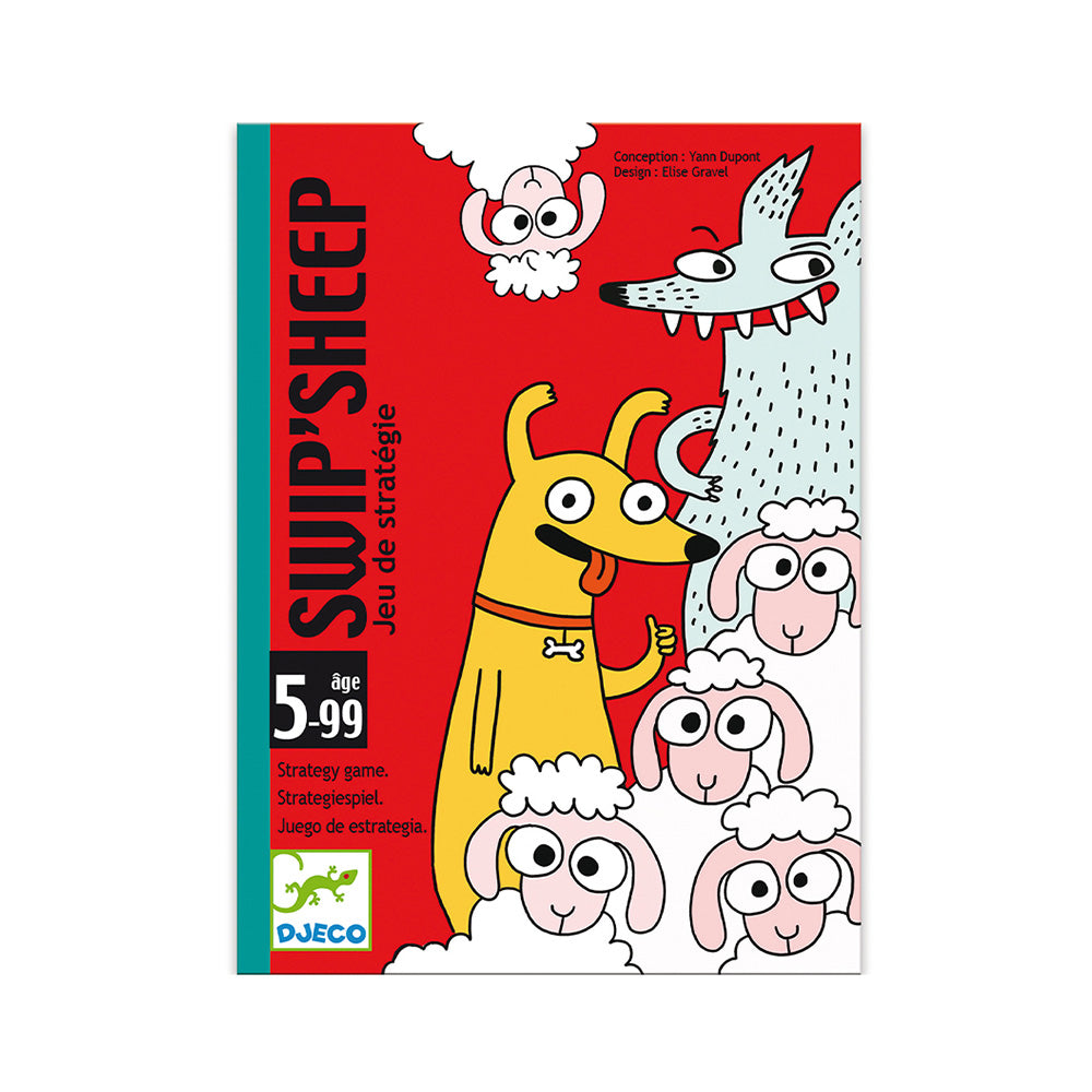 Djeco Επιτραπέζιο Παιχνίδι με Κάρτες SwipSheep