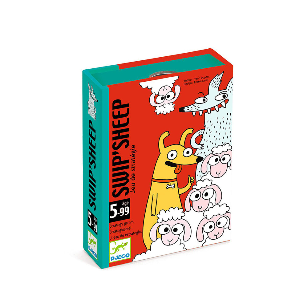 Djeco Επιτραπέζιο Παιχνίδι με Κάρτες SwipSheep