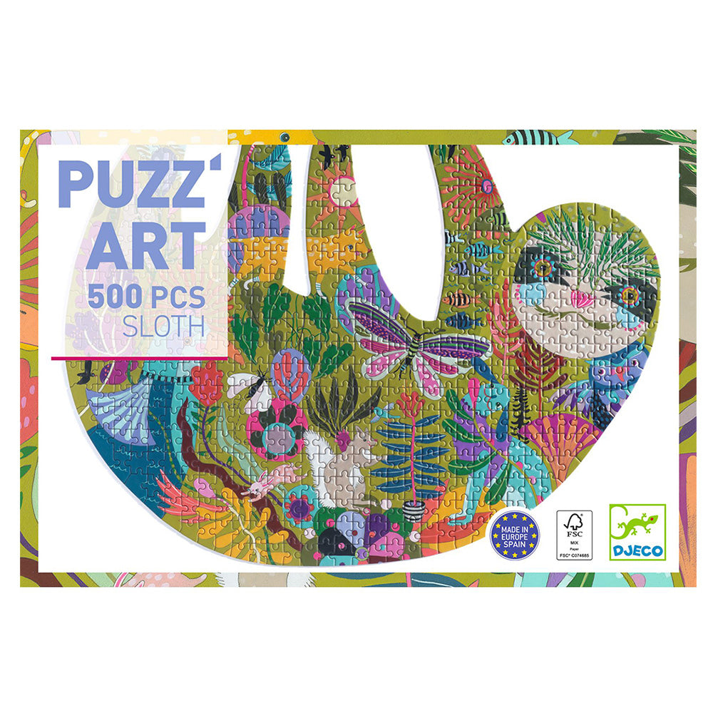 Djeco Puzz’Art Βραδύποδας – Καλλιτεχνικό Puzzle 500 Τεμαχίων