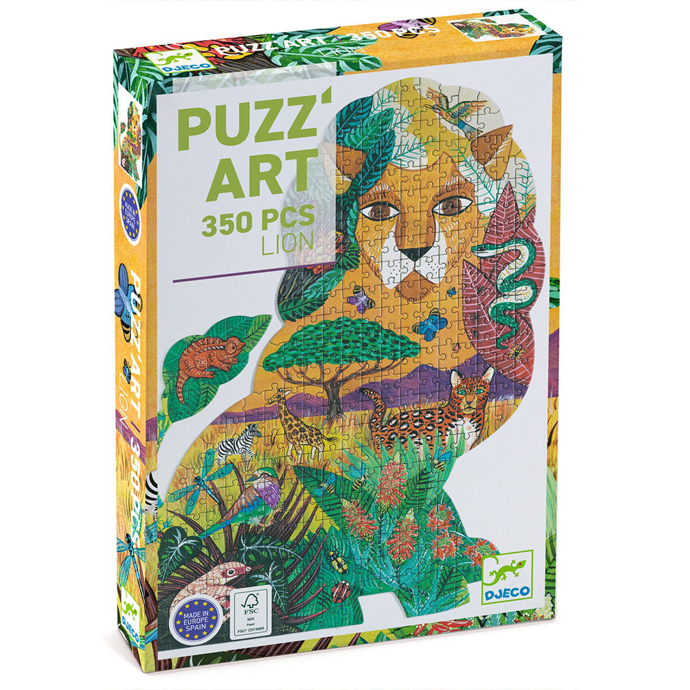 DJECODjeco Puzzle Art Λιοντάρι 350 Τμχpapell.gr
