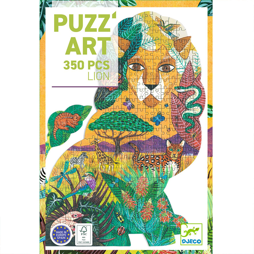 DJECODjeco Puzzle Art Λιοντάρι 350 Τμχpapell.gr