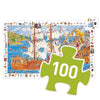 Djeco Puzzle Παρατηρησης Πειρατες 100Τμχ - Fsc Mix