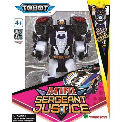 Just Toys Tobot Galaxy Detectives Mini Sergeant Justice