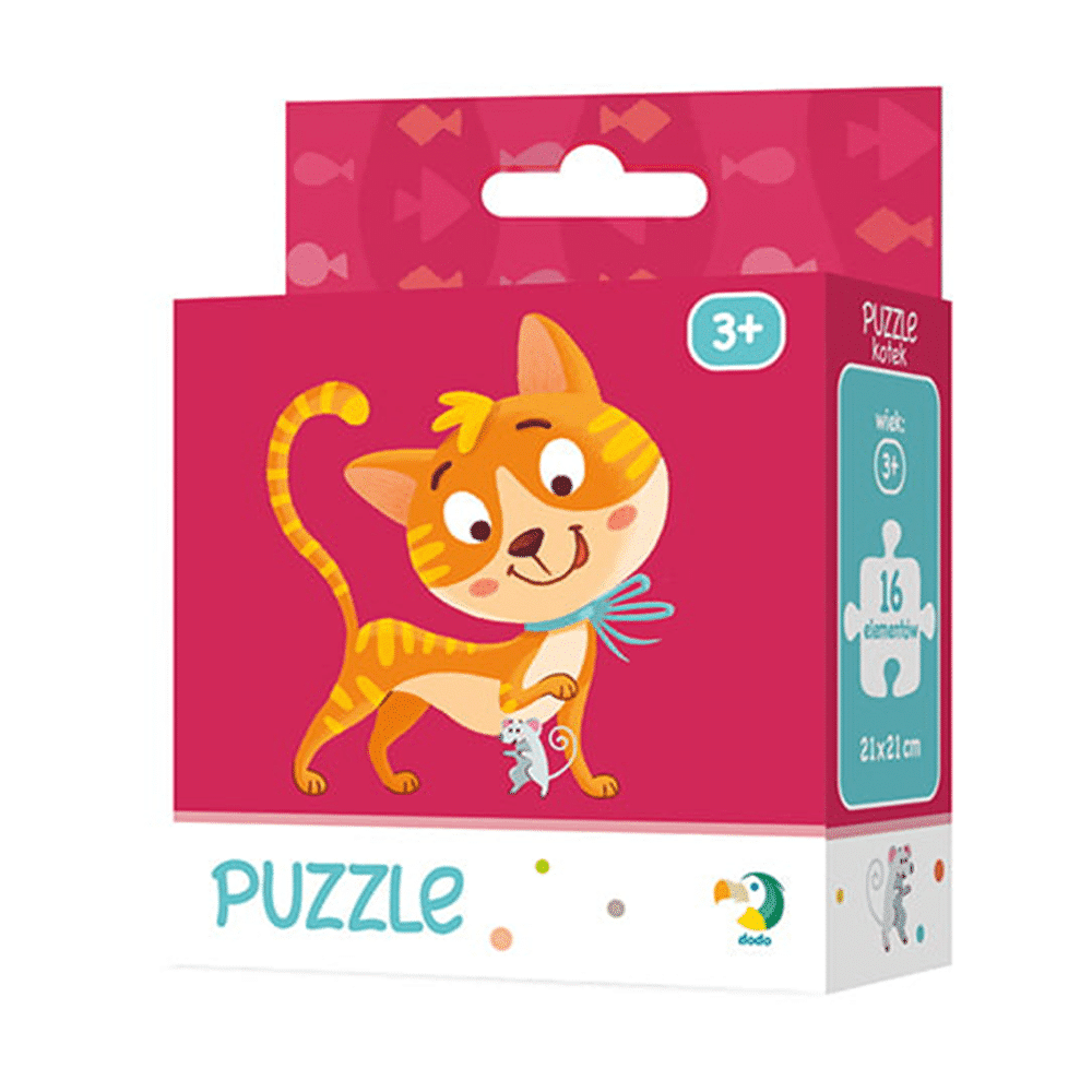 Dodo Puzzle Kitten – Παιδικο Παζλ Γατακι 16Pcs