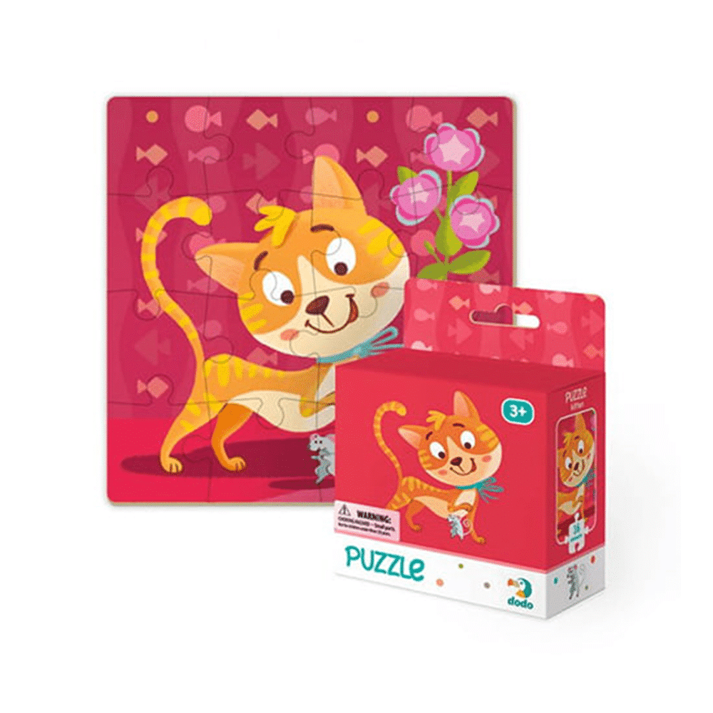 Dodo Puzzle Kitten – Παιδικο Παζλ Γατακι 16Pcs