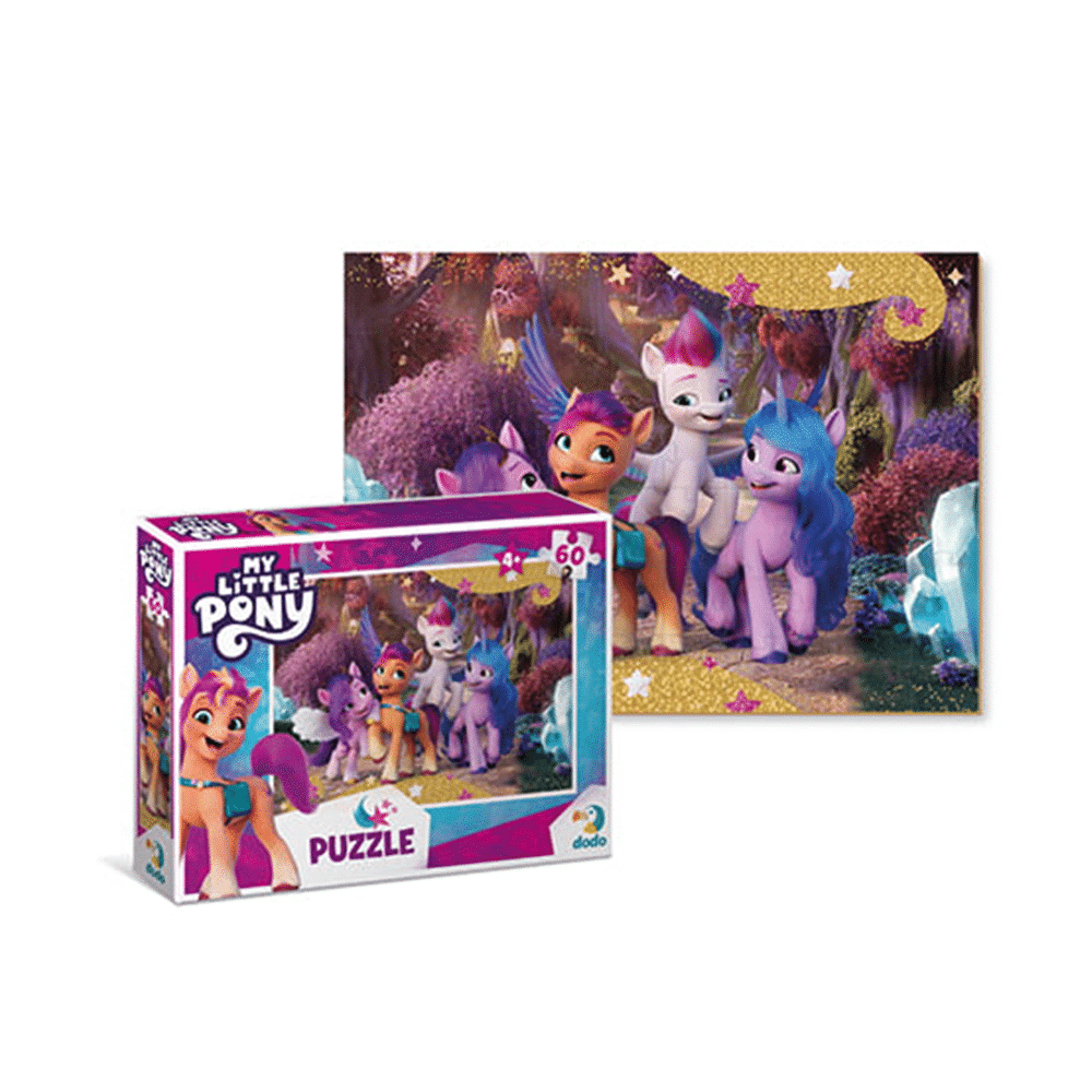 Dodo Puzzle My Little Pony - Μαγεμένο Δάσος 60 Τμχ