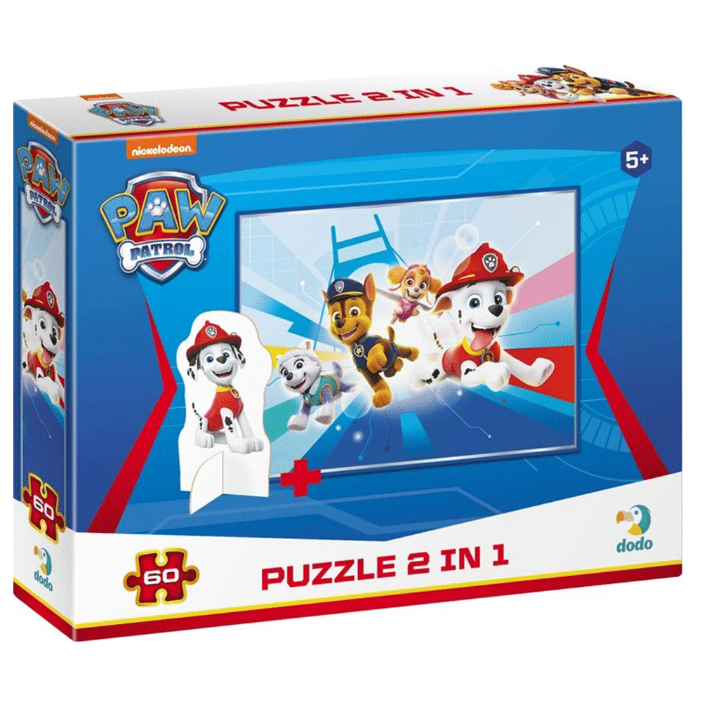 DodoDodo Puzzle Paw Patrol Σε Αποστολή  60 Τμχpapell.gr
