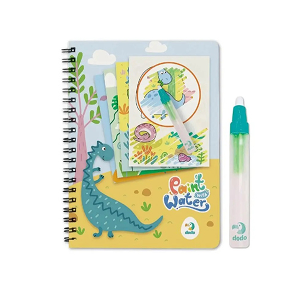 Dodo Paint With Water – Σετ Ζωγραφικη Με Νερο Δεινοσαυροι