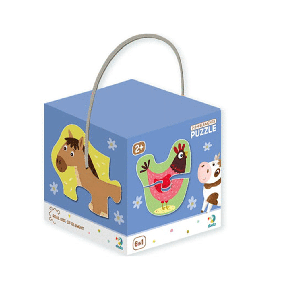 DodoDodo Puzzle 2-3-4 Elements Pets – Κατοικίδιαpapell.gr