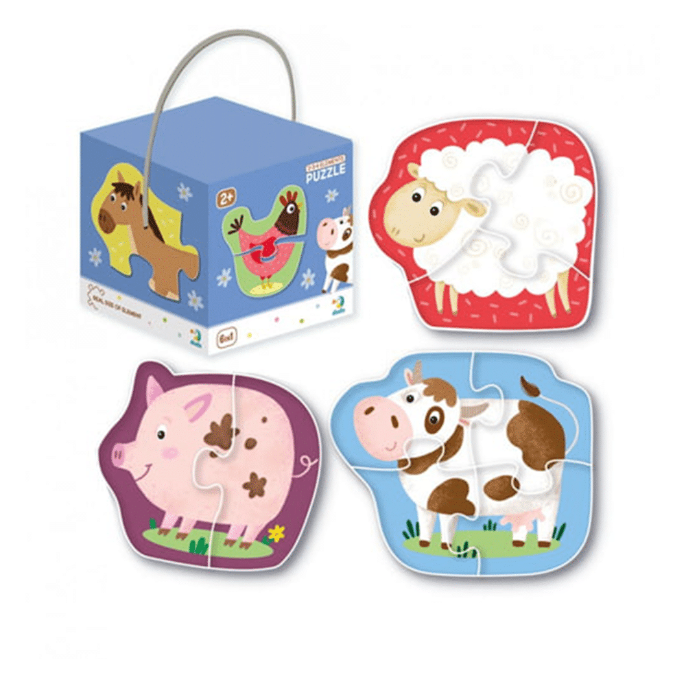 DodoDodo Puzzle 2-3-4 Elements Pets – Κατοικίδιαpapell.gr