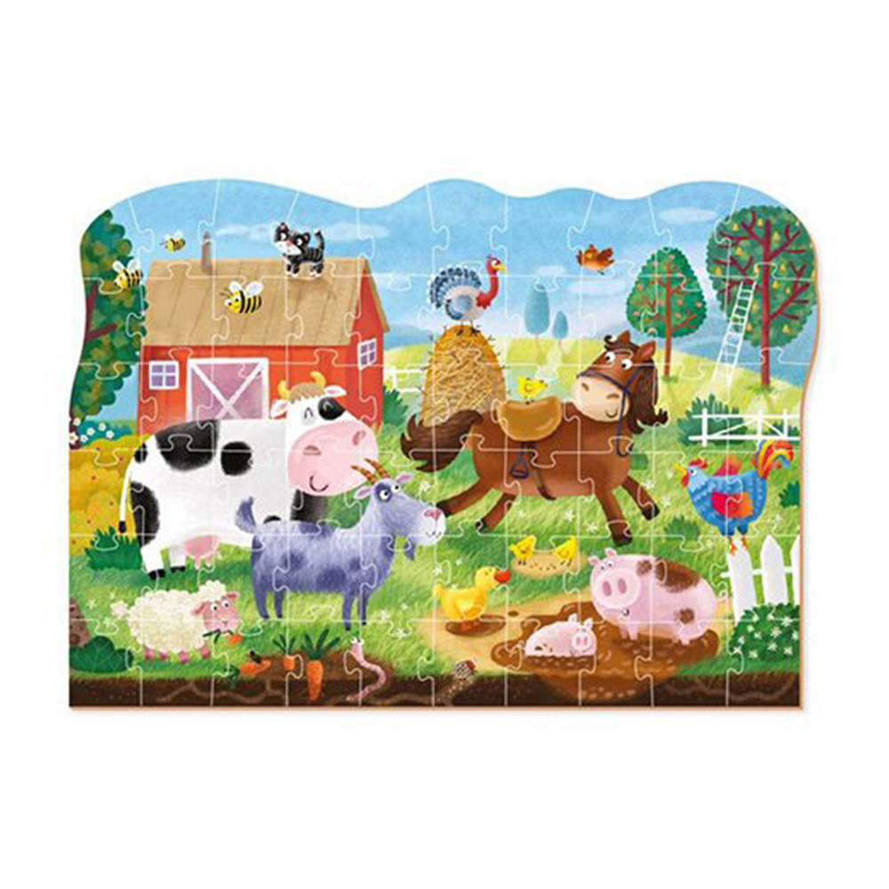 DodoDodo Puzzle  Animal Series – Village Adventures 60 Τμχpapell.gr