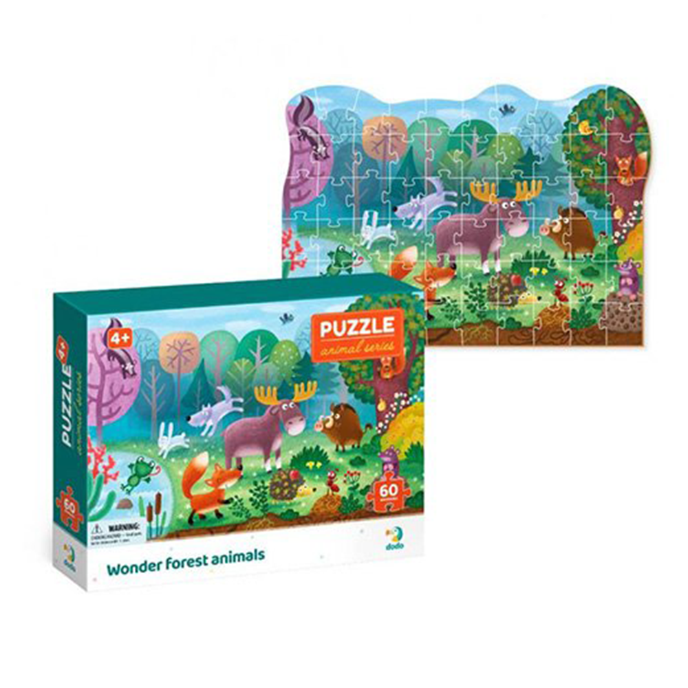 DodoDodo Puzzle Animal Series – Wonder Forest 60Τμχpapell.gr