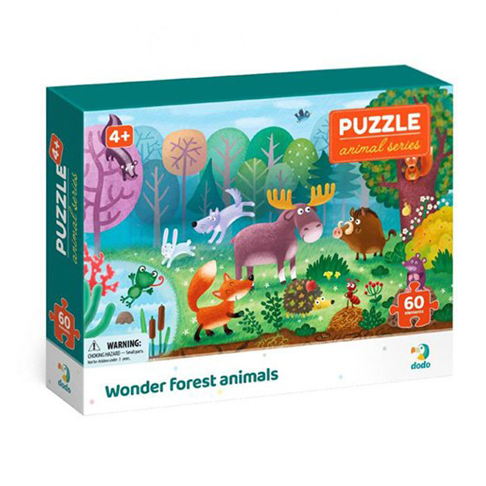 DodoDodo Puzzle Animal Series – Wonder Forest 60Τμχpapell.gr