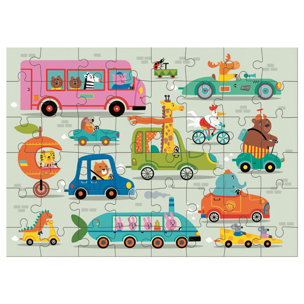 DodoDodo Puzzle Catch Up! Στο Δρόμο 48 Τμχpapell.gr