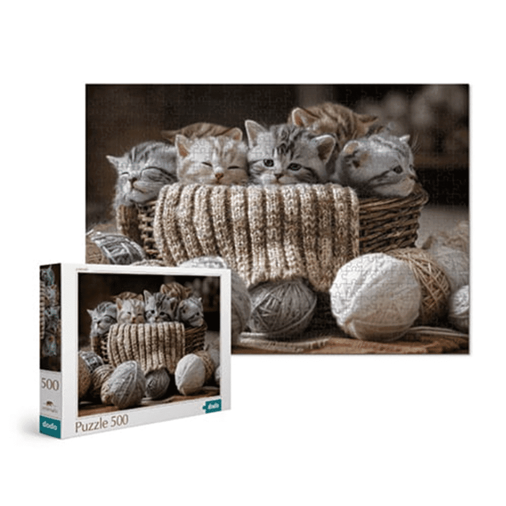DODODodo Puzzle Cute Kittens 500 Τμχpapell.gr