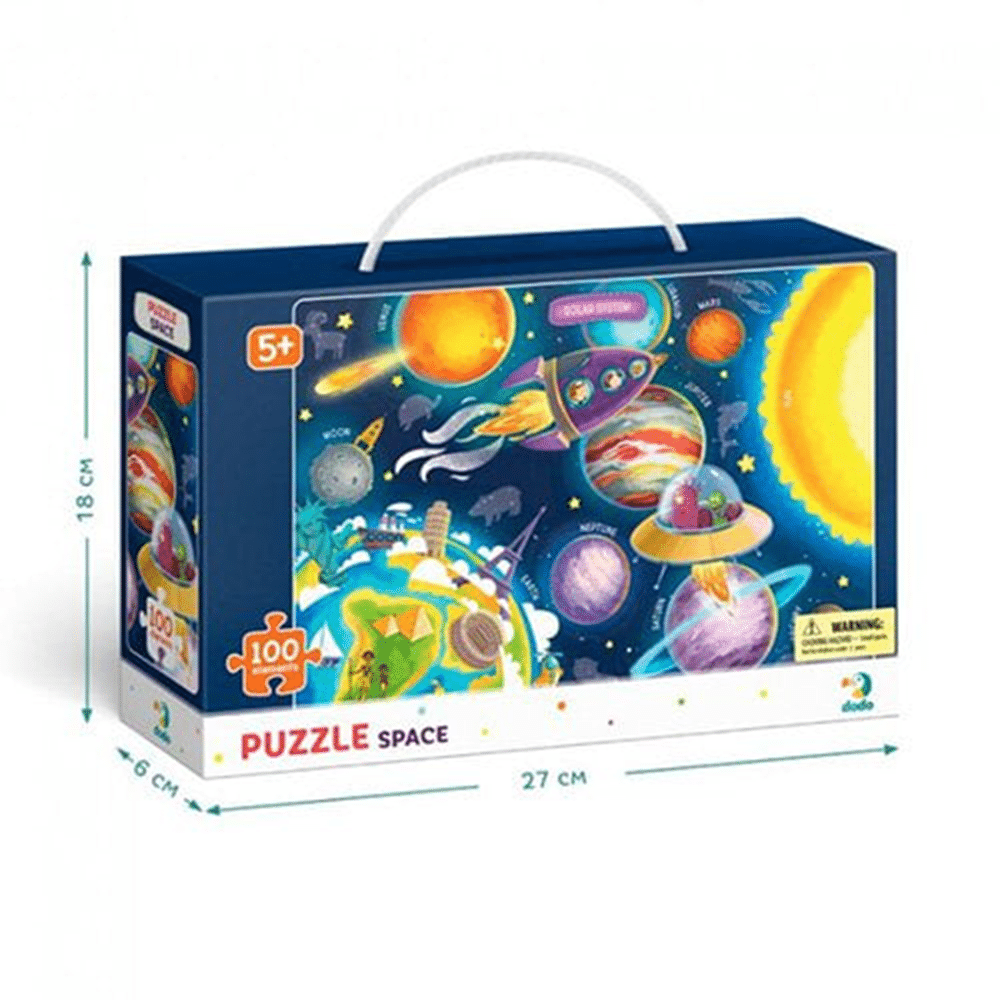 DodoDodo Puzzle Διάστημα 100 Τμχpapell.gr