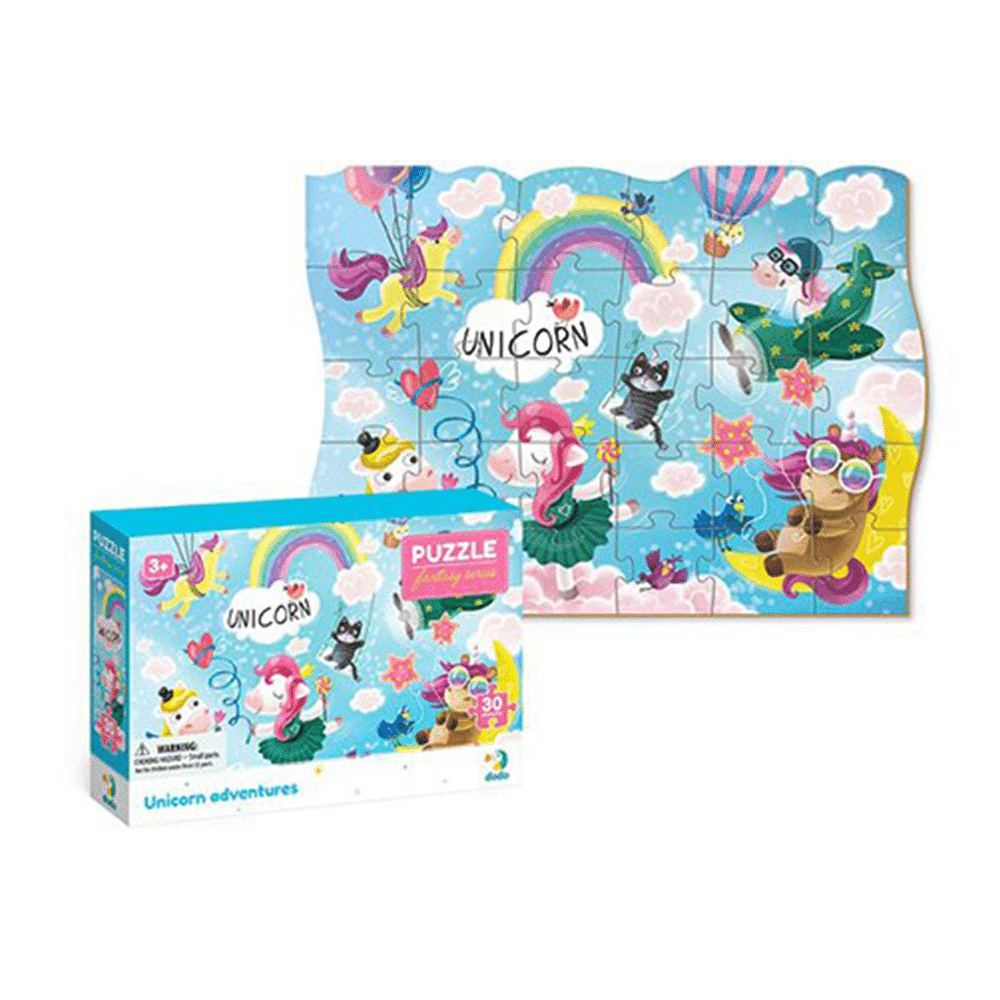 DodoDodo Puzzle Fantasy Series – Unicorn Adventures 30 Τμχpapell.gr