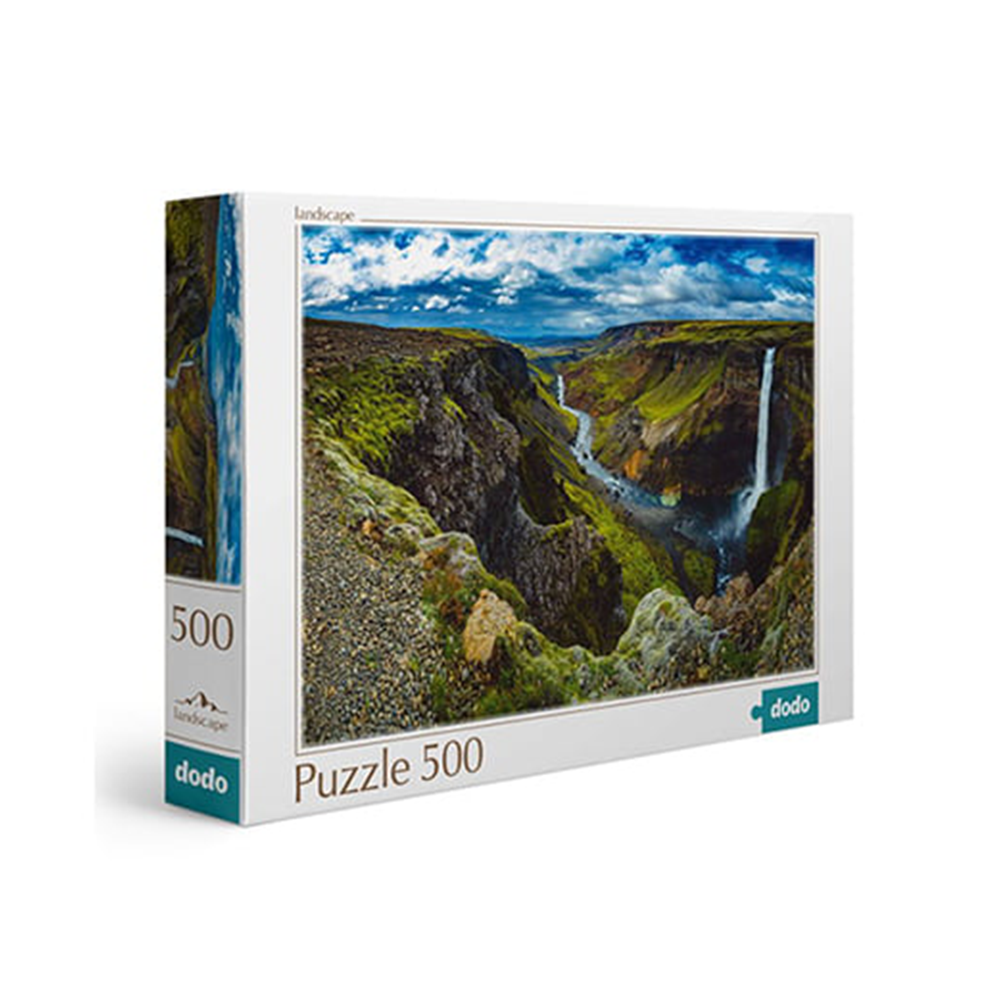 DodoDodo Puzzle Haiffoss Waterfall Ισλανδία 500 Τμχpapell.gr