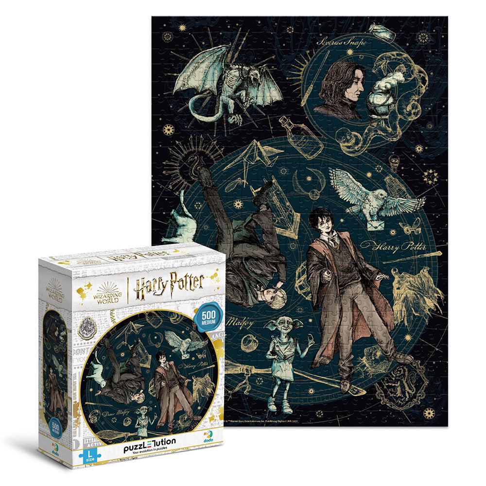 DodoDodo Puzzle Harry Potter Devoted, Legend, Proud 500 Τμχpapell.gr