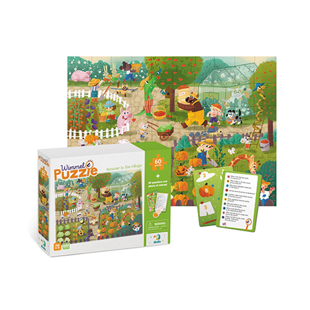 DODODodo Puzzle Summer In The Village – Καλοκαίρι Στο Χωριό 60 Τμχpapell.gr