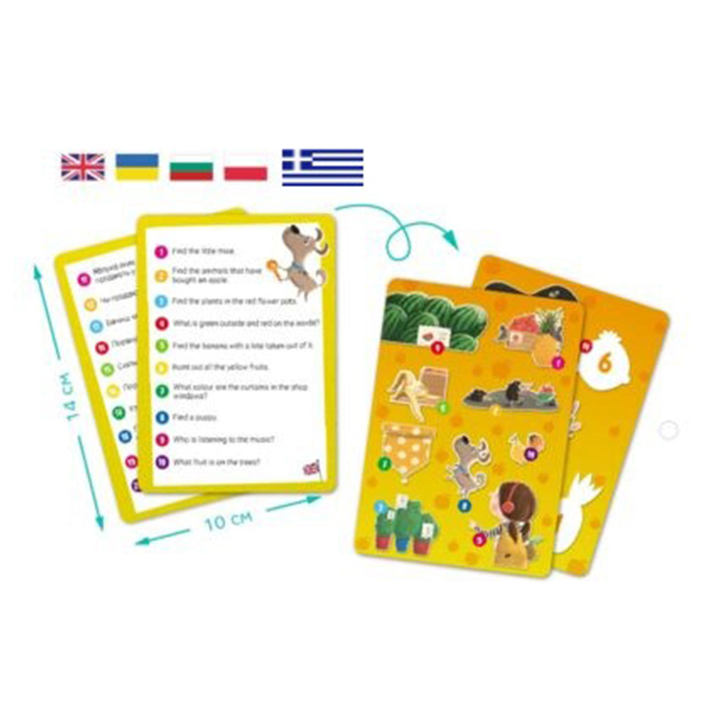 Dodo Puzzle Look & Find Summer Yummies - Καλοκαιρινές Λιχουδιές 80 Τμχ