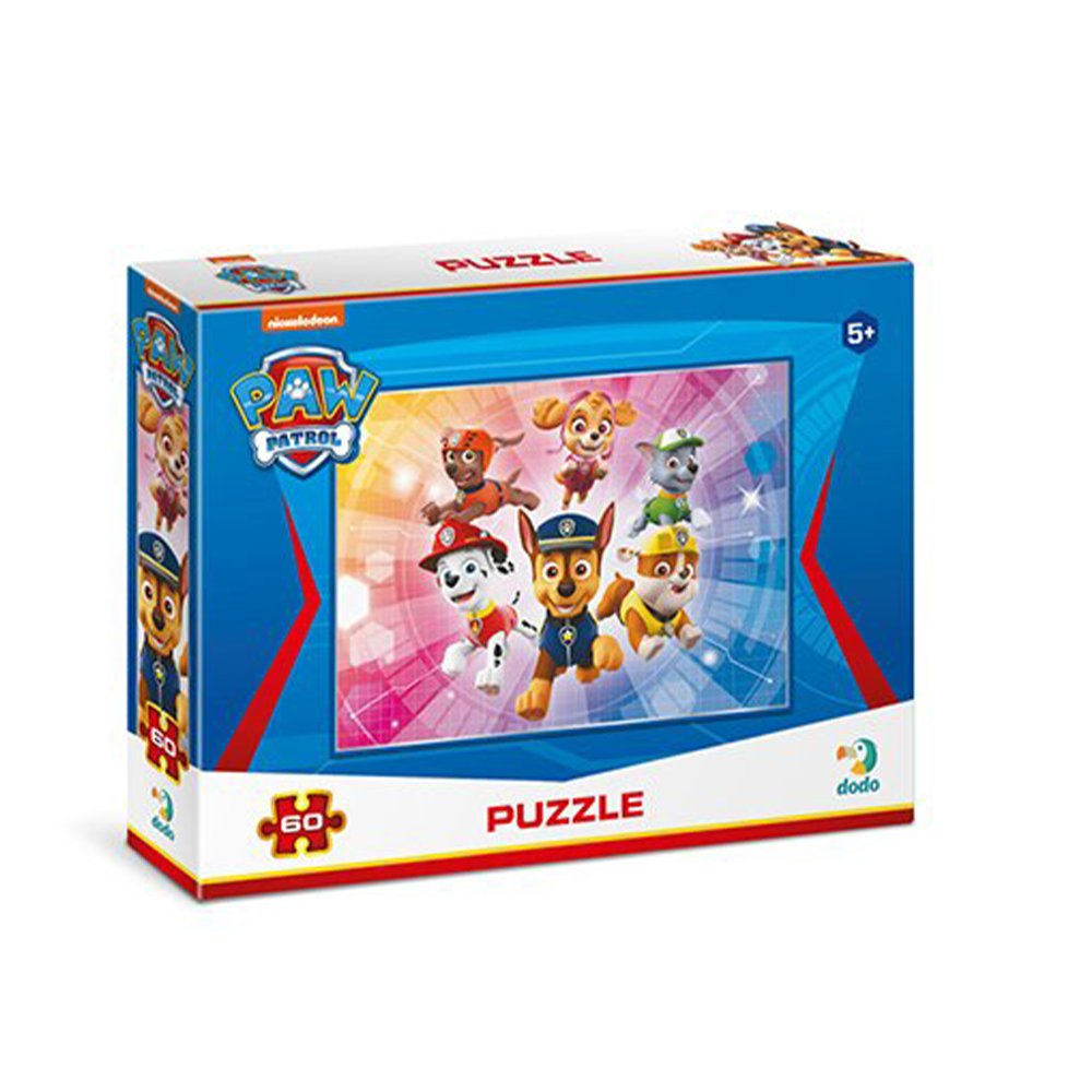 Dodo Puzzle Paw Patrol – Ομάδα Διάσωσης 60 Τμχ
