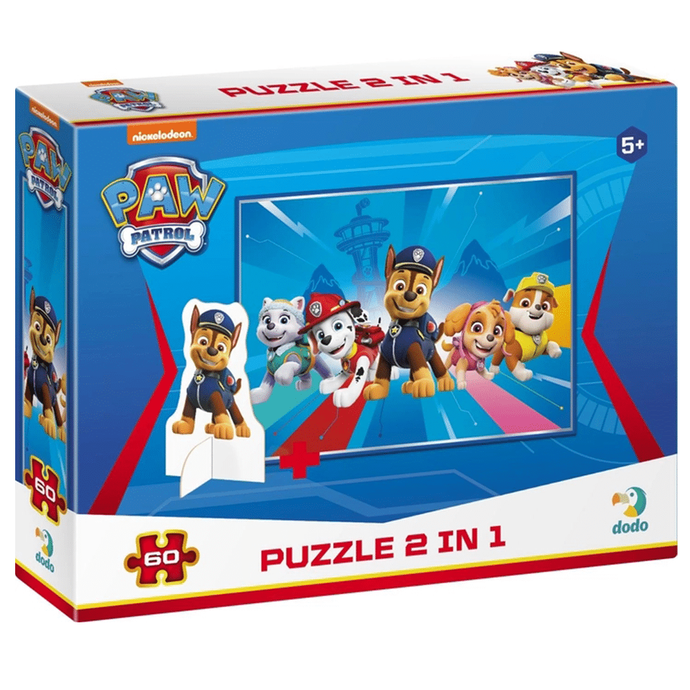 DodoDodo Puzzle Paw Patrol Ώρα Για Δράση 60 Τμχpapell.gr