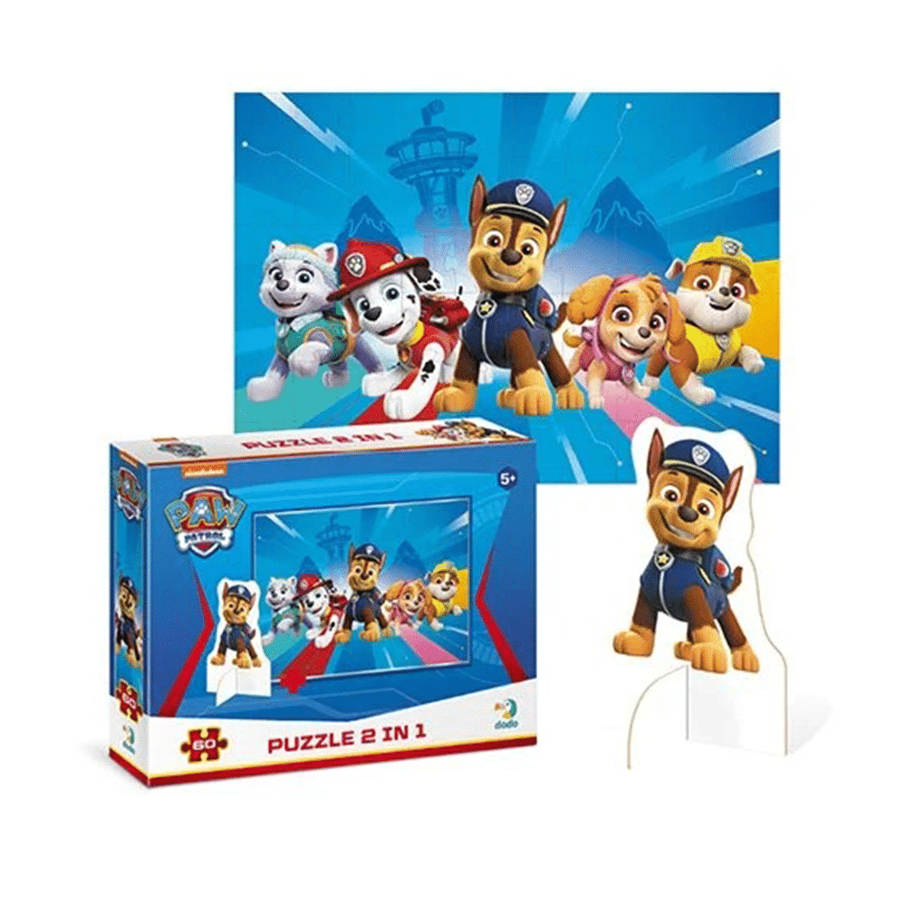 DodoDodo Puzzle Paw Patrol Ώρα Για Δράση 60 Τμχpapell.gr