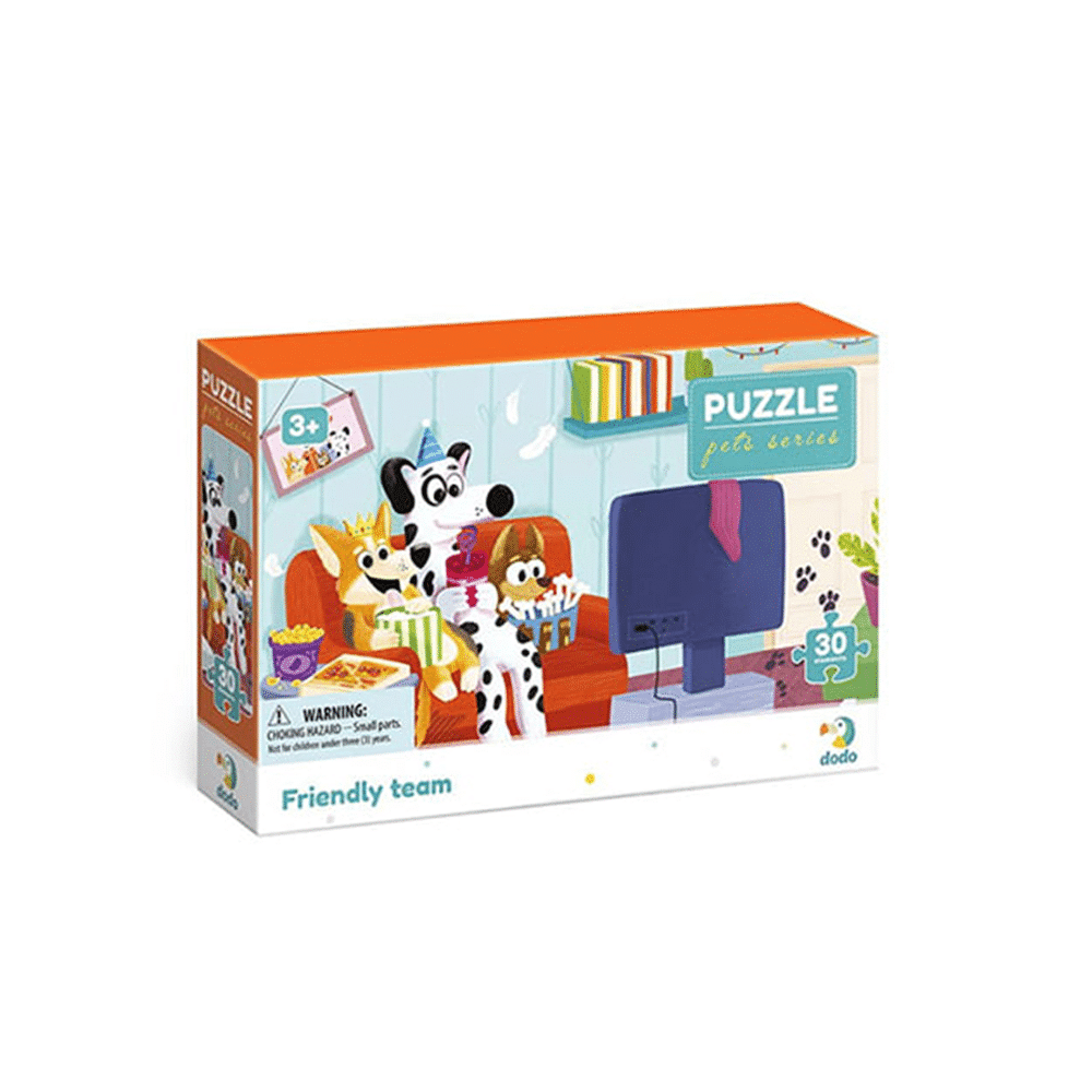 DODODodo Puzzle Pets Series - Friendly Team 30 Τμχpapell.gr
