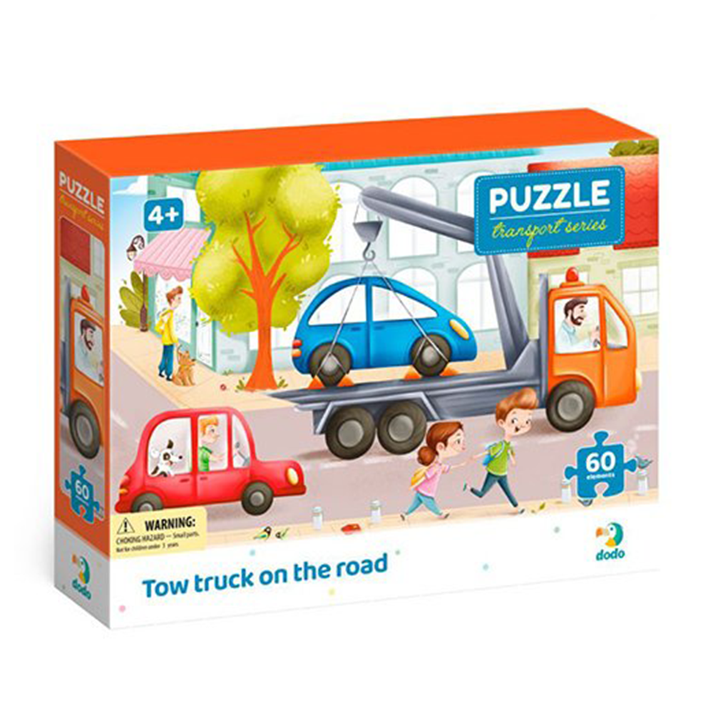 DODODodo Puzzle Transport Series – Tow Truck On The Road 60 Τμχpapell.gr