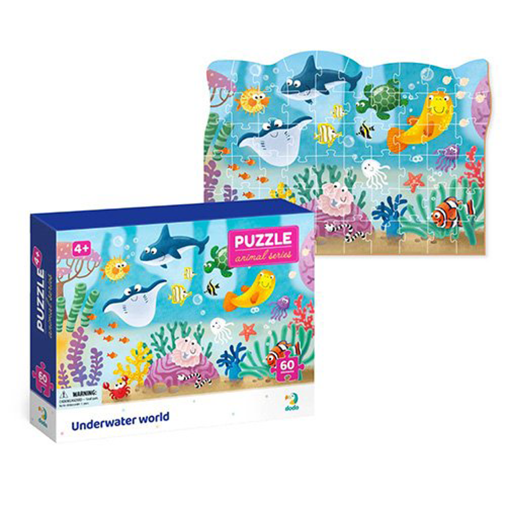 DodoDodo Puzzle Animal Series – Underwater World 60 Τμχpapell.gr