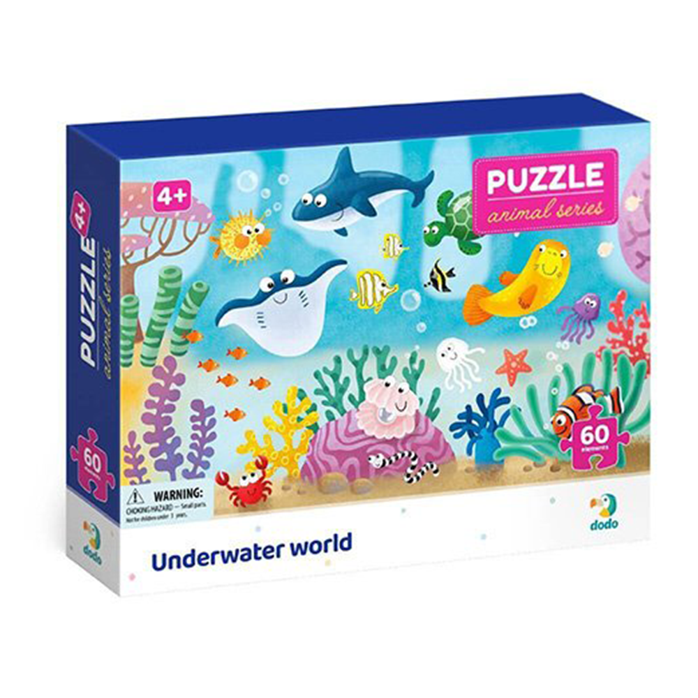 DodoDodo Puzzle Animal Series – Underwater World 60 Τμχpapell.gr