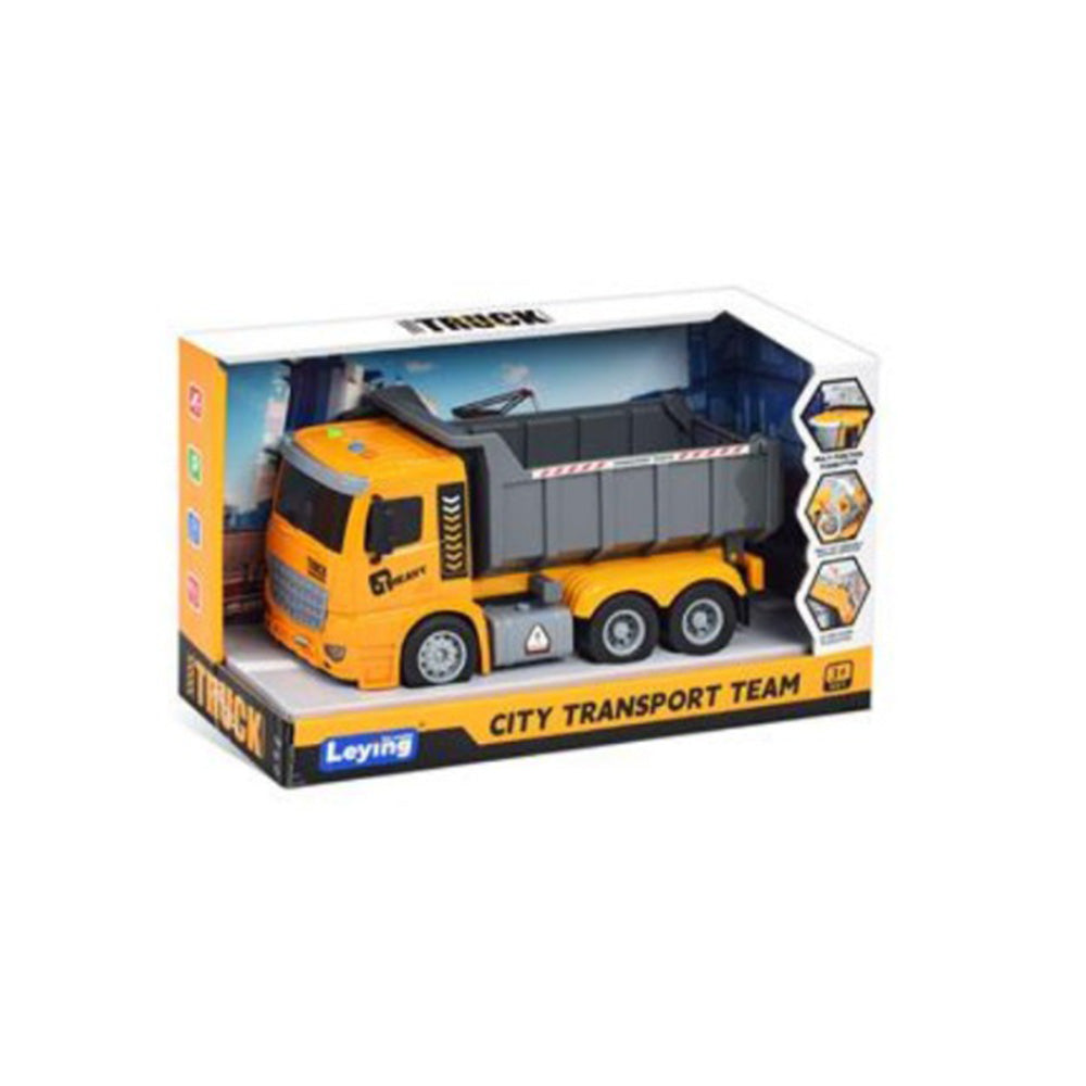 Δομικό Όχημα Φορτηγό Με Ήχο Και Φως Σ18 25εκ 