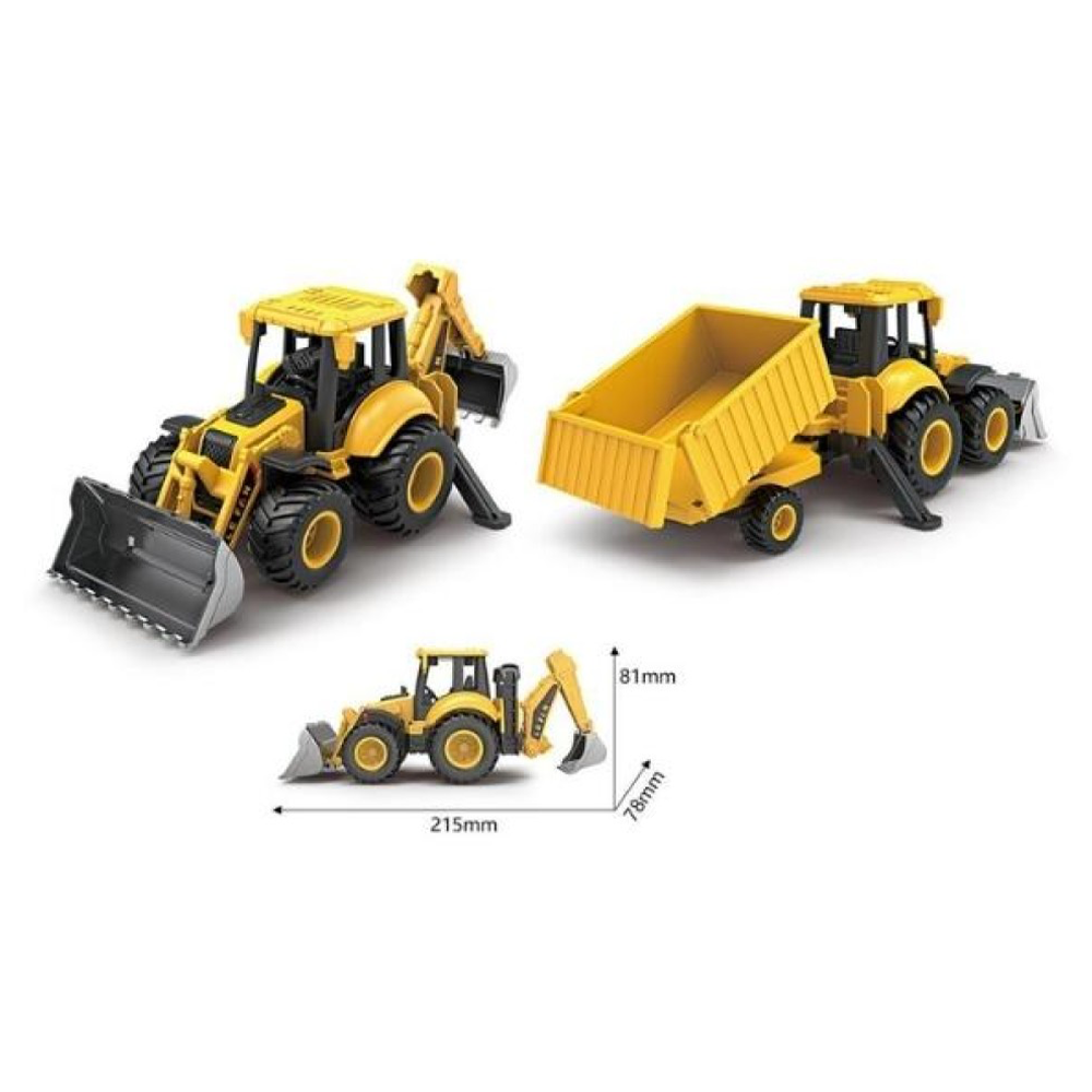 TrademarktΔομικό Όχημα Φορτηγό- Εκσκαφέας 2 Σχέδια 21.5Χ8.1Χ7.8εκpapell.gr