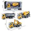 TrademarktΔομικό Όχημα Κίτρινο Pull Back 18 εκ 3 Σχέδια - 1 Τμχpapell.gr